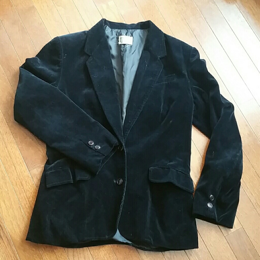 🎩🎩VINTAGE 🎩🎩 Velvet Blazer